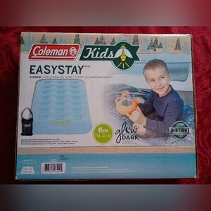 Coleman Easy Street Air Bed Mattress Kids, 57x27x6 Inch Up To 300lbs, NWT